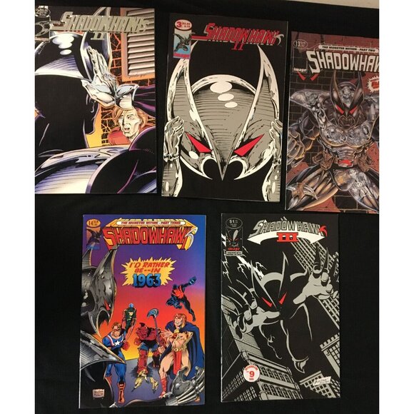 Shadow Hawk Comics Mixed Lot of 9 Image Comics Circa 1992-1994 - Picture 2 of 11